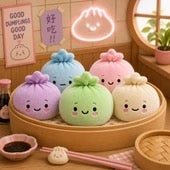 SUPER DUPER SUGAR SQUISHER PLUSH SUGAR DUMPLINGS