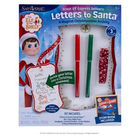 SCOUT ELF EXPRESS DELIVERS LETTERS TO SANTA MINI
