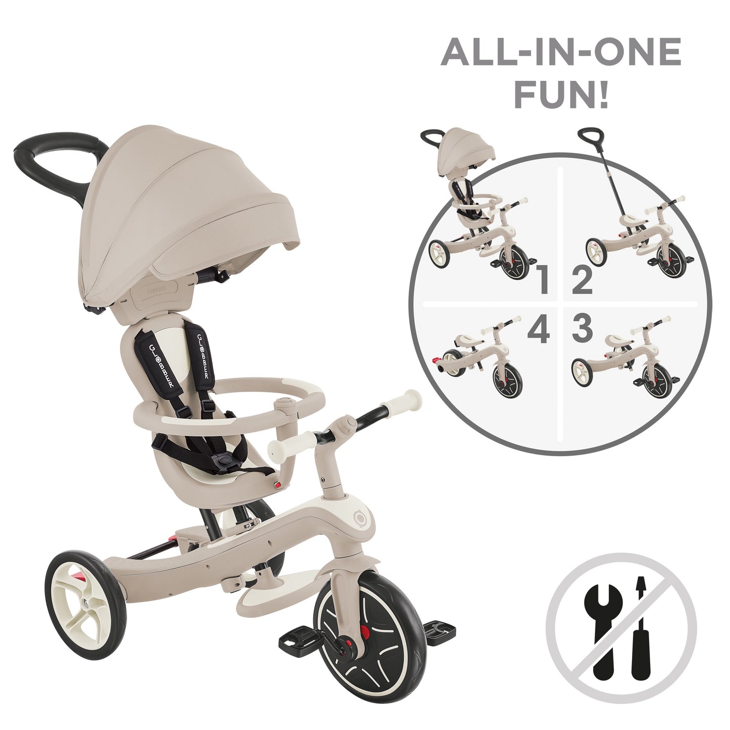 EXPLORER TRIKE 4 IN 1 ECOLOGIC