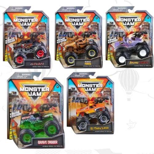 MONSTER JAM VEHÍCULO X1 ESCALA 1:64 M06 SURTIDO