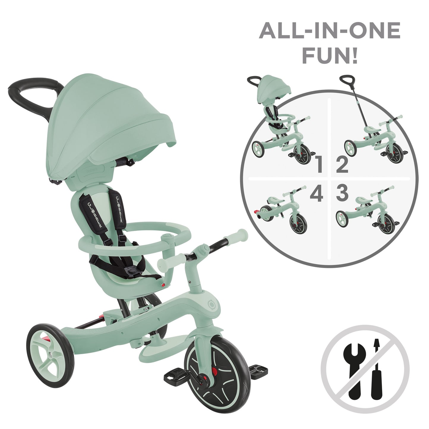 EXPLORER TRIKE 4 IN 1 ECOLOGIC
