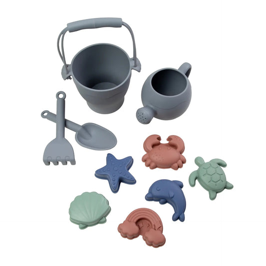 SET DE PLAYA Y JARDIN DE SILICONA