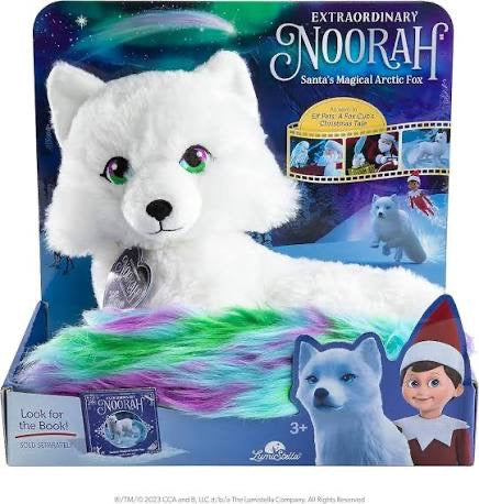 EXTRAORDINARY NOORAH PELUCHE LOBO Y LIBRO EN ESPAÑOL