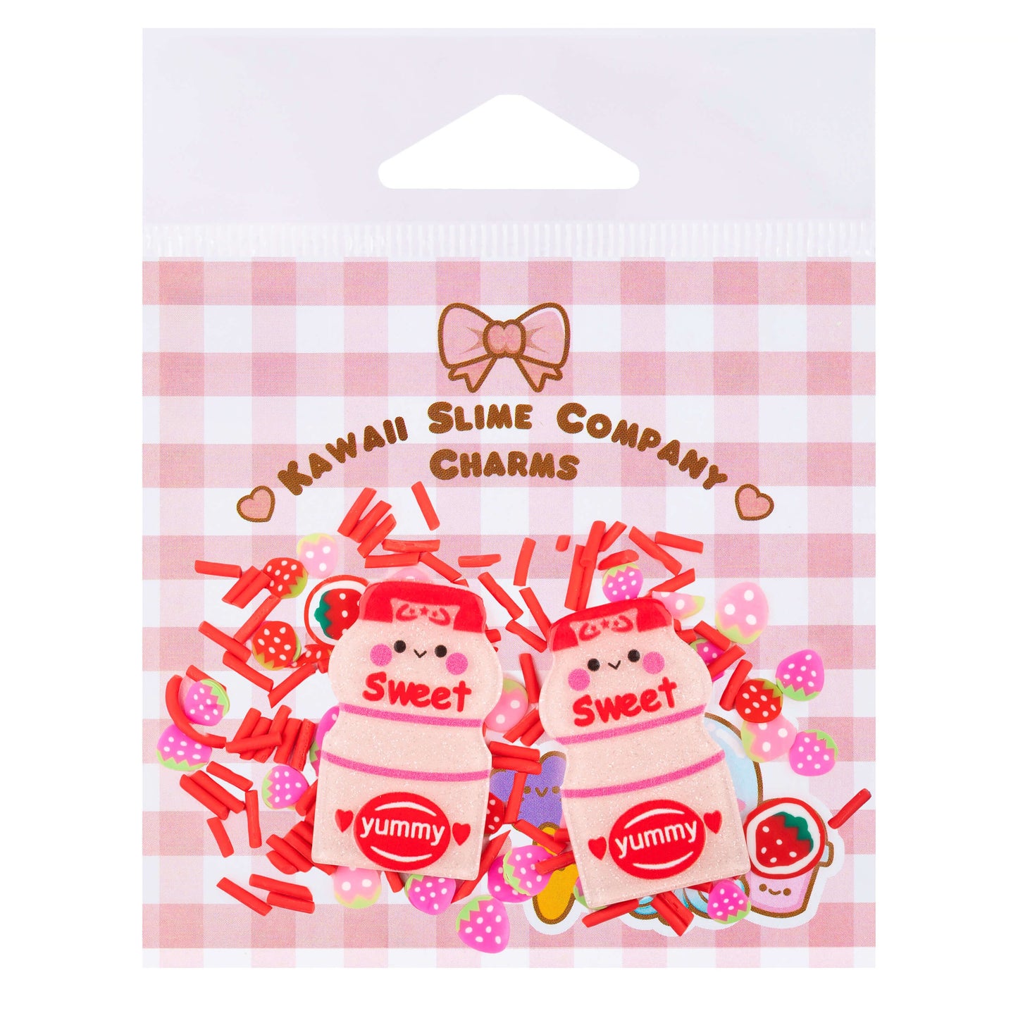SWEET STRAWBERRY MILK TOPPINGS