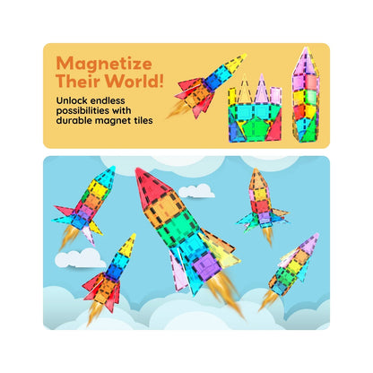 PICASSOTILES  ROCKET BOOSTER SET