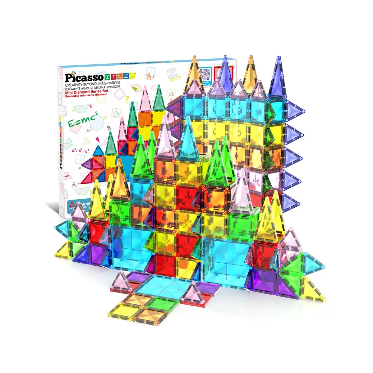 PICASSOTILES MINI DIAMOND MAGNETIC TILES SERIES SET