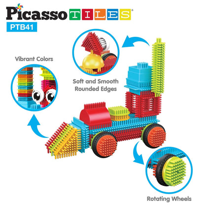PICASSTILES HEDGEHOG BUILDING BLOCKS SET
