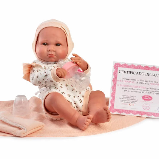 SWEET REBORN LUCA CON BIBERON CUERPO VINILO