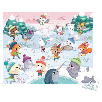 PUZZLE SNOW PARTY -