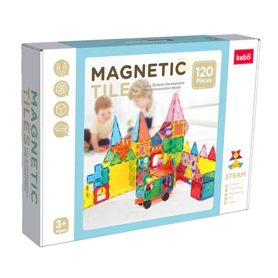 Magnetic Tiles -120 pcs-