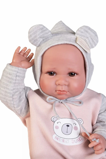 RECIÉN NACIDA LUCA BRILLA DE NOCHE