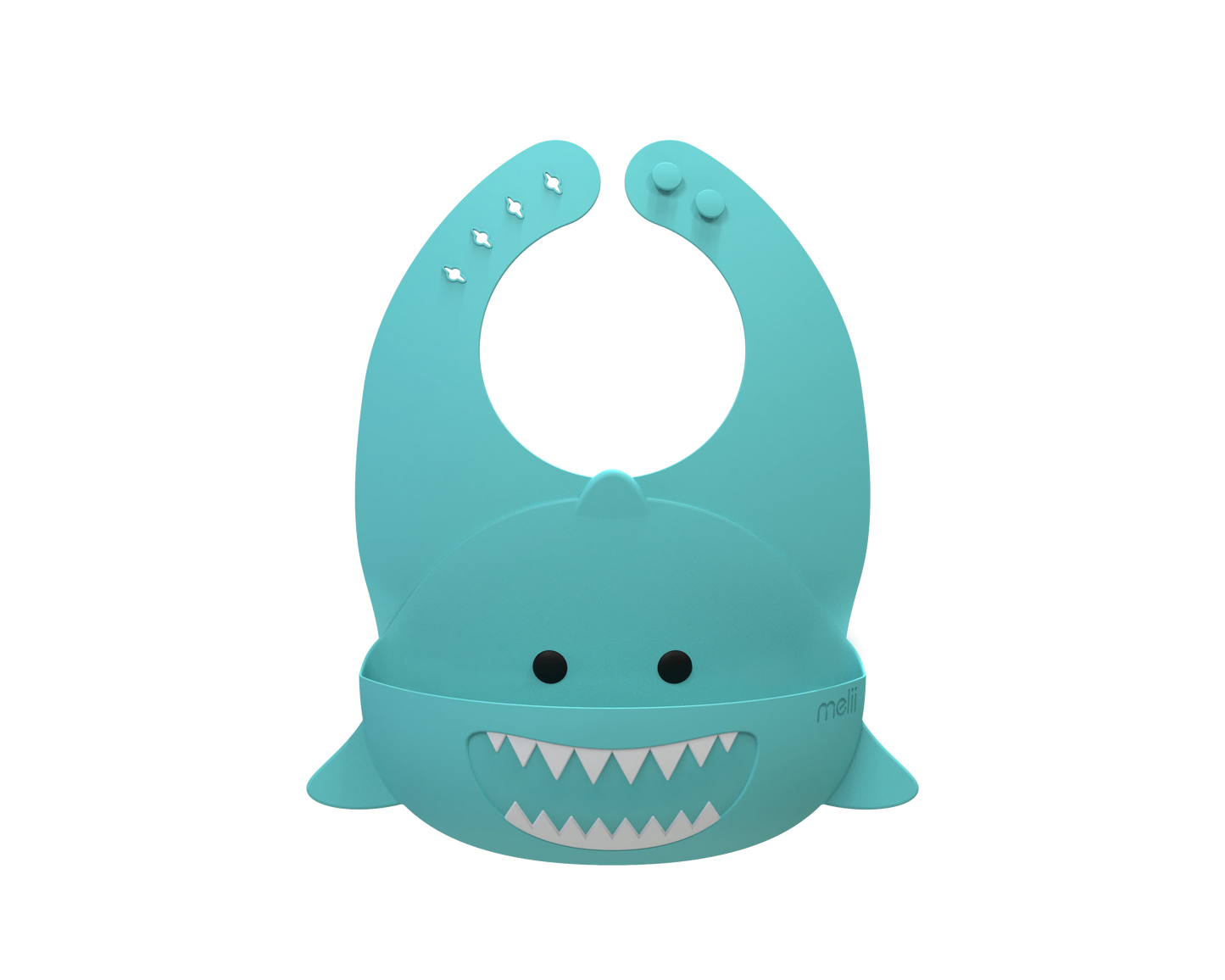 silicone shark bib