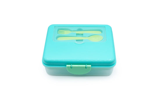 2 Tier Bento - Blue,