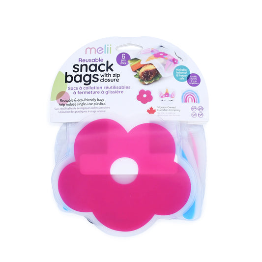 Peva Bags - Unicorn, Flower, Rainbow - 6 pcs