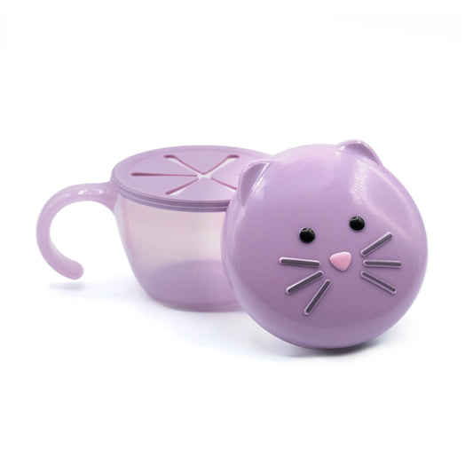 snack container cat