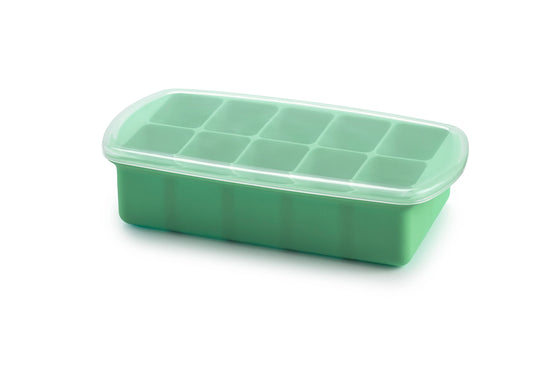baby food freezer green