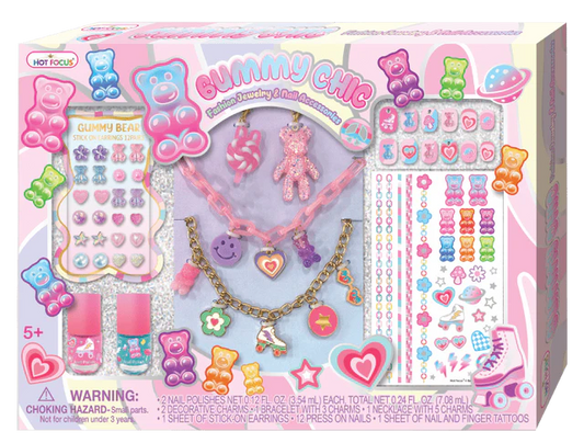 GUMMY BEAR- KIT DE UÑAS & ACCESORIOS