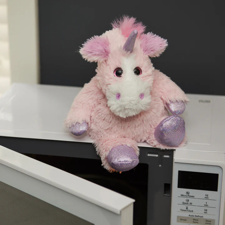 Warmies® Junior Sparkly Pink Unicorn