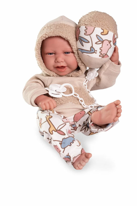 RECIÉN NACIDO CARLO CON BALÓN