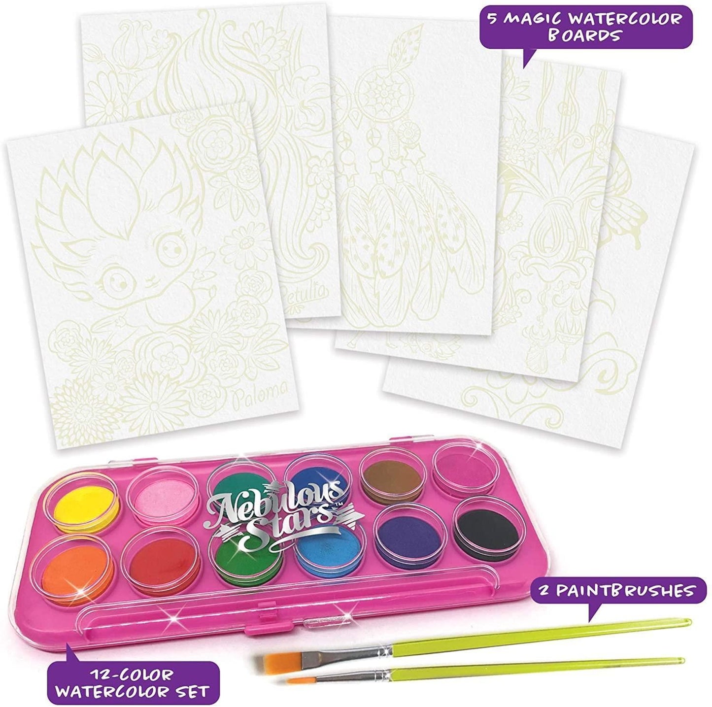 MAGIC WATERCOLOR PETULIA