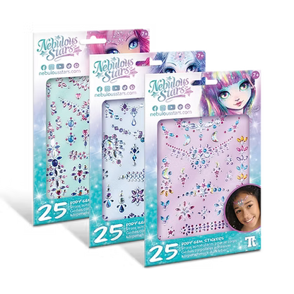 25 BODY GEM STICKERS ICEANA