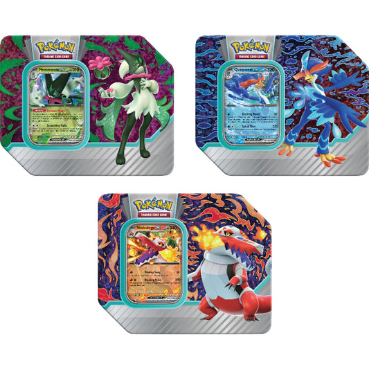 Pokémon TCG: Paldea Partners Tin Master Case 6ct.