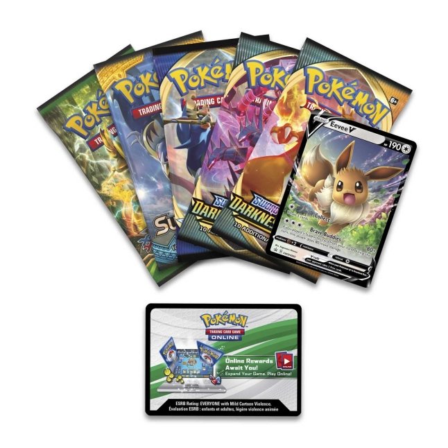 Pokémon TCG: V Power Tins MASTER CASE English