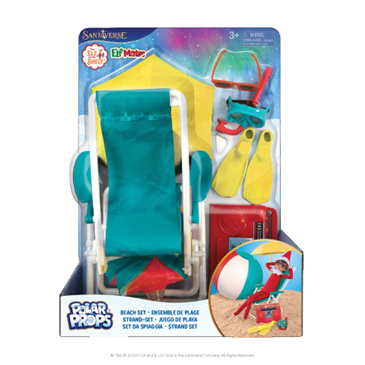 PROPSBEACH POLAR PROPS BEACH VACATION SET