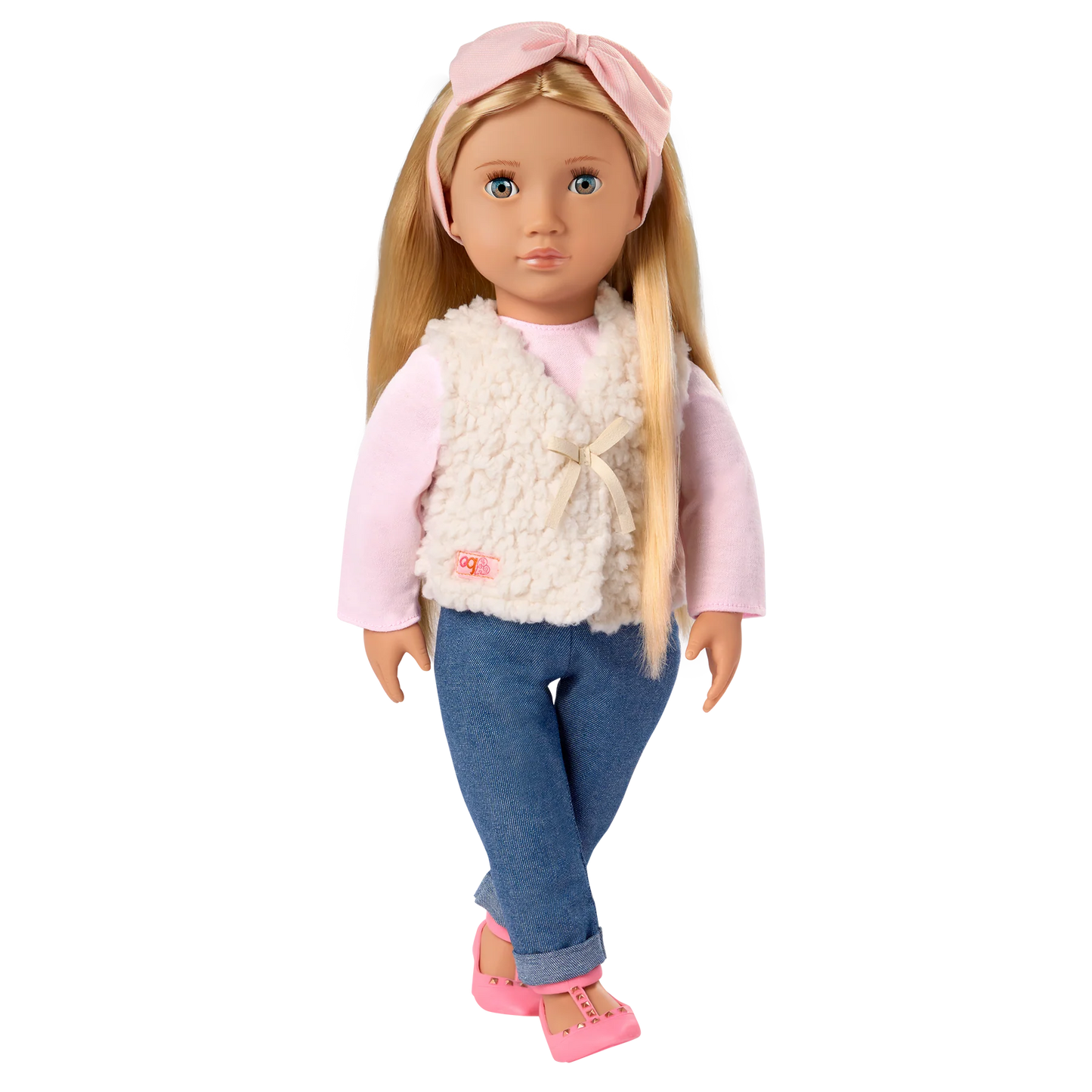 DOLL W/ GLAM FUR VEST EMMIE