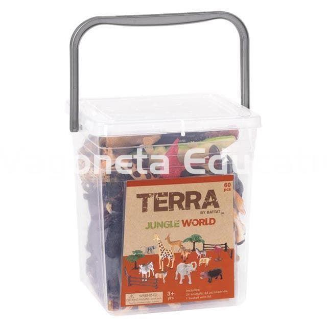 JUNGLE PLAYSET BUCKET YELLOW LID