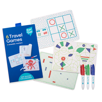 Travel game : 3 reversible mini mat + 3 markers