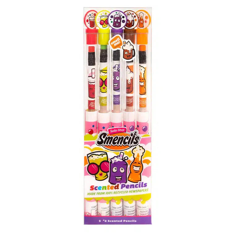 Soda Shop Smencils - 5 Pack