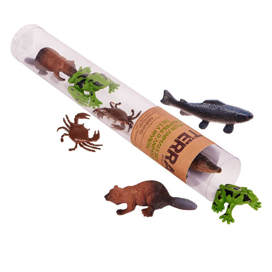 8 PCS FOREST ANIMALS 4-9CM