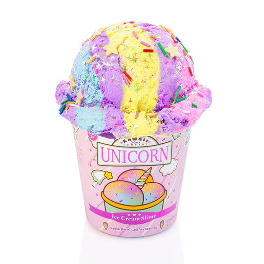 Unicorn Scented Ice Cream Pint Slime