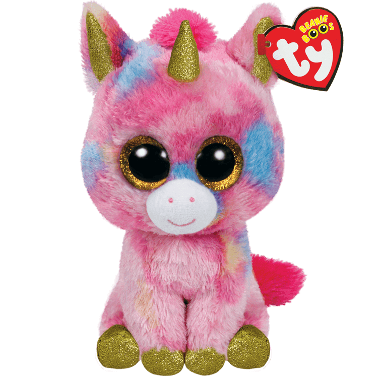 TY BEANIE BOOS FANTASIA UNICORNIO MULTICOLOR REGULAR