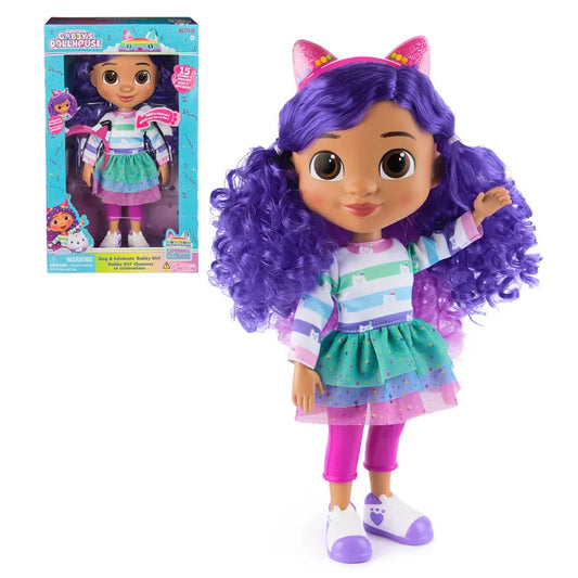 GABBY'S DOLL HOUSE MUNECA CANTA Y CELEBRA X 1