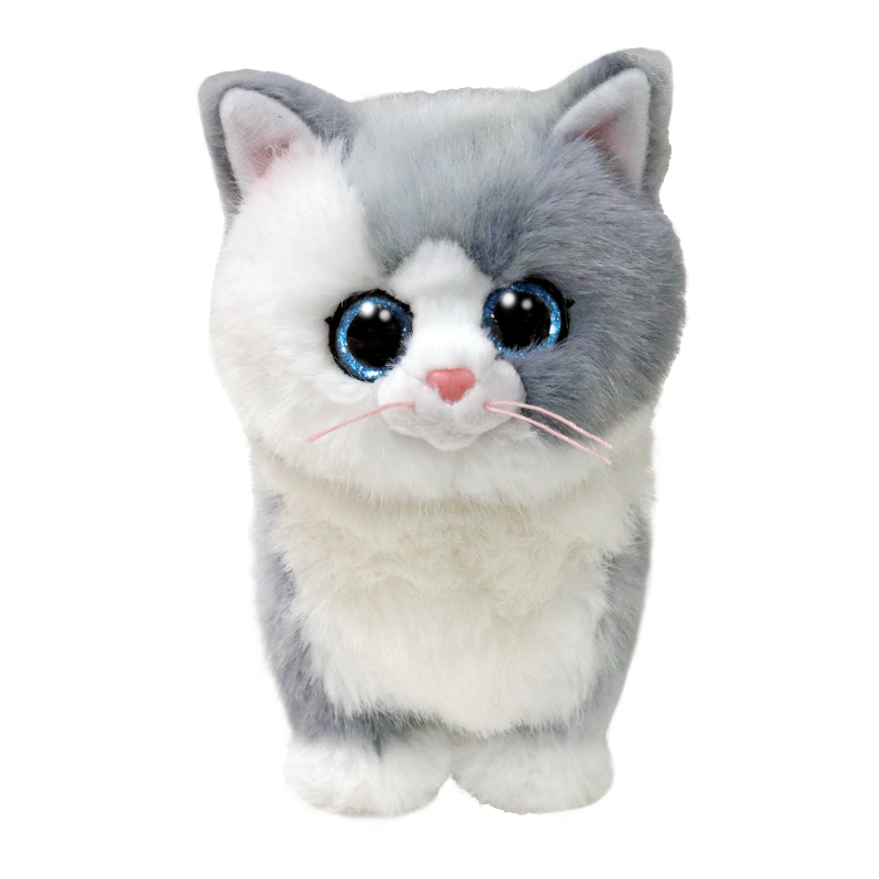 TY BEANIE BELLIES FURLEY GATO GRIS REGULAR