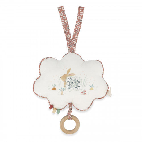 MUSICAL FABRIC BOX LITTLE RABBIT