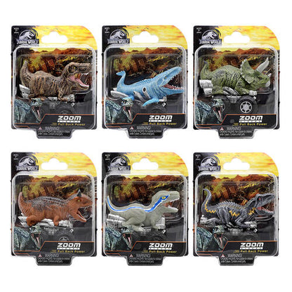 JURASSIC ZOOM RIDERS DOMINION DINO VEH. X 1 SURT.