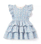 MULTI FLORAL TIER DRESS