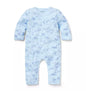 BLUE FARM TOILE KIMONO