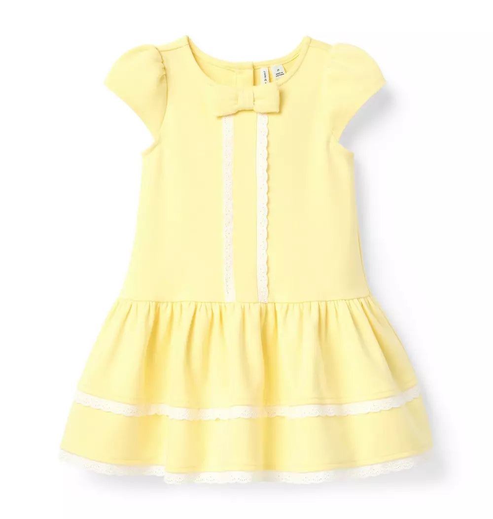 K YELLOW PONTE DRESS ESTR 2