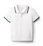 WHITE TIPPED POLO