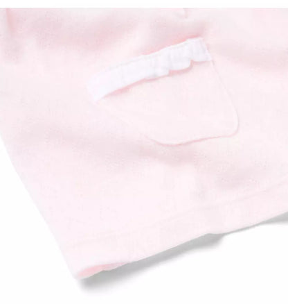 PINK HEART POINTELLE SET