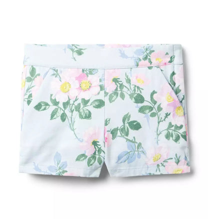 BLUE FLORAL SHORT