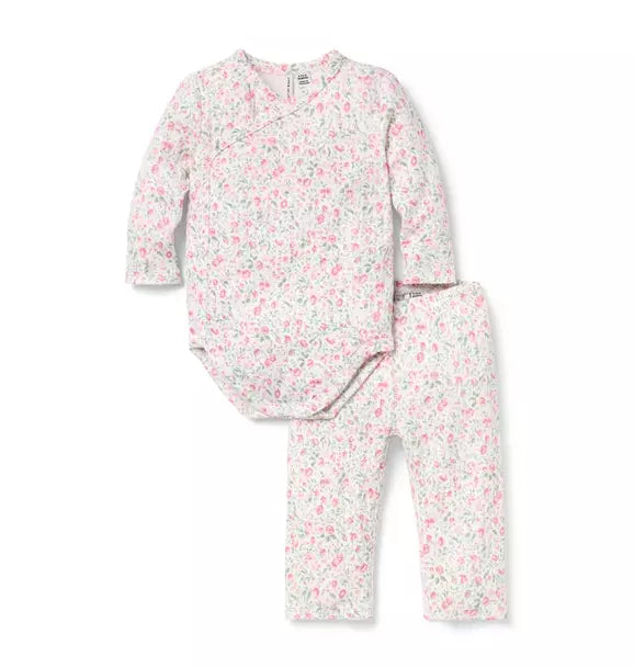MULTI FLORAL POINTELLE SET
