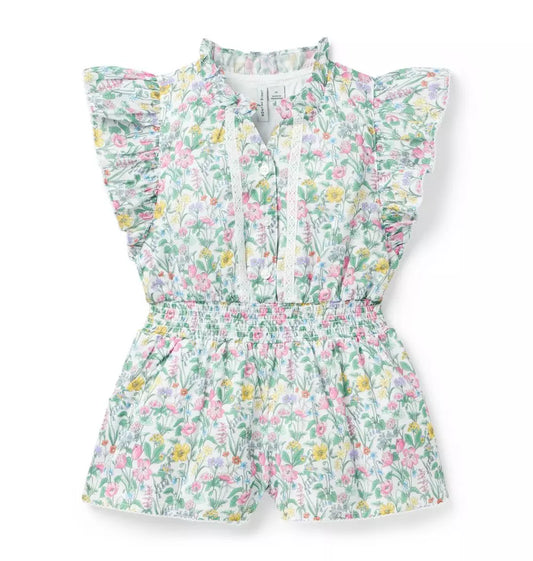 MULTI FLORAL ROMPER
