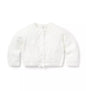WHITE BOW CARDIGAN