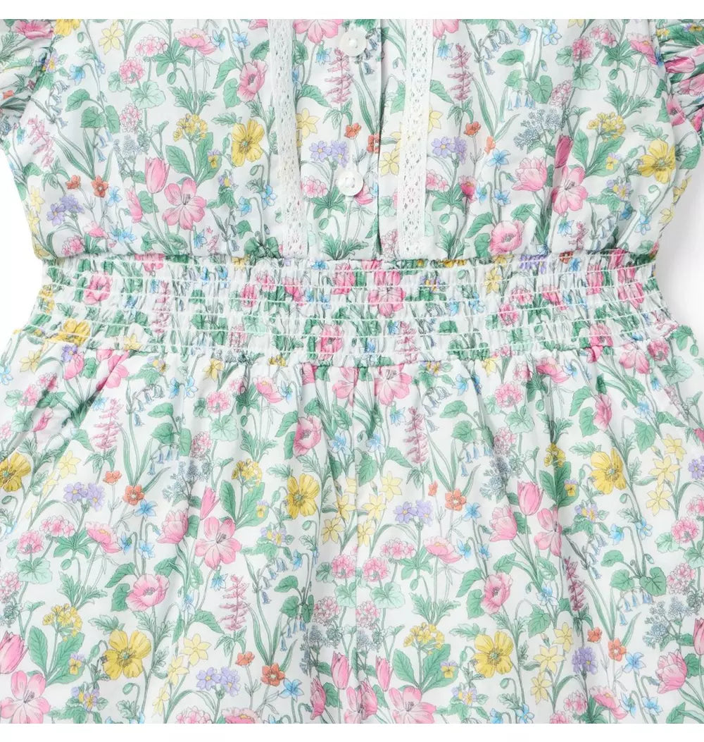 MULTI FLORAL ROMPER
