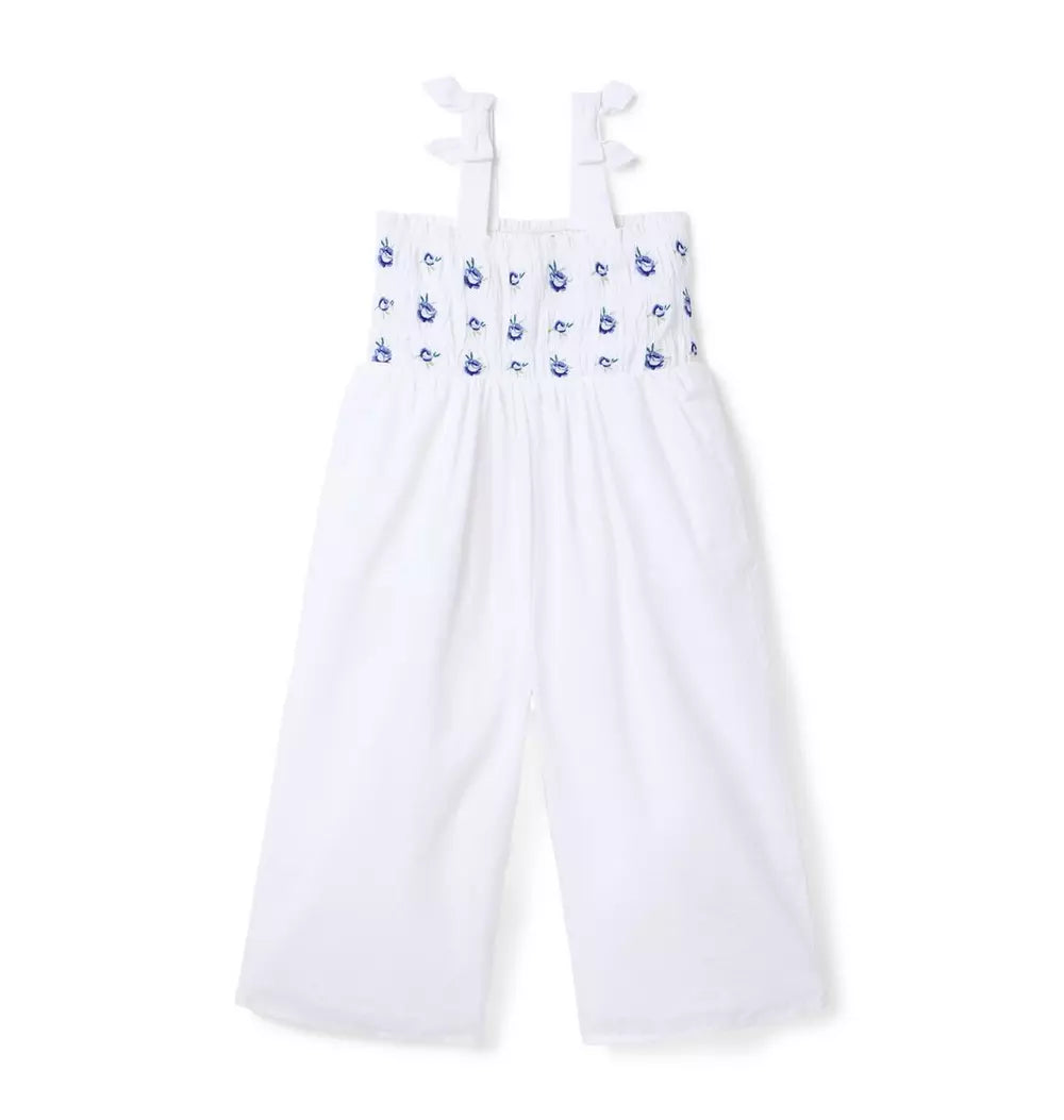 W X WHT EMB SMOCK JUMPSUIT SP 2